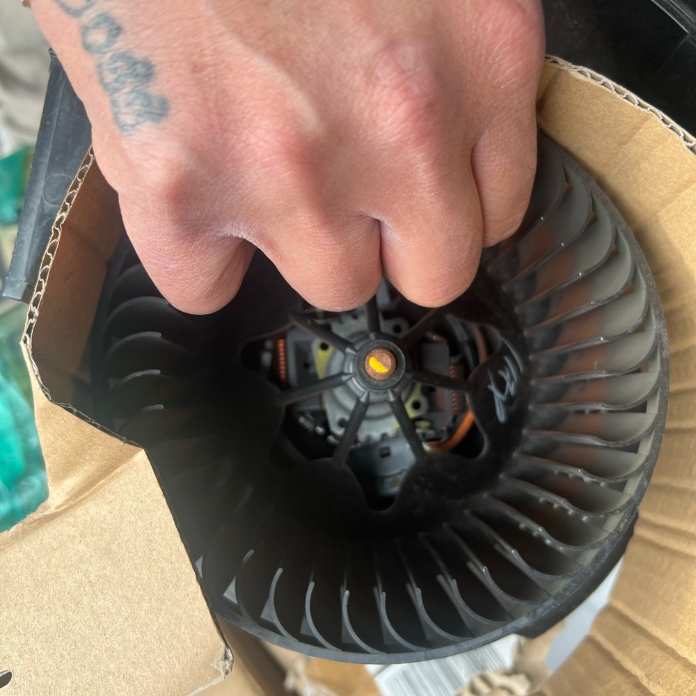2012 bmw x5 blower with all components working great